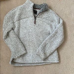 True grit Sherpa pullover